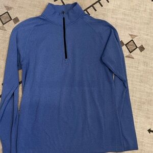 lululemon athletica Blue Long Sleeve Shirt